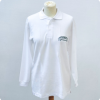 White Polo Shirt L/S